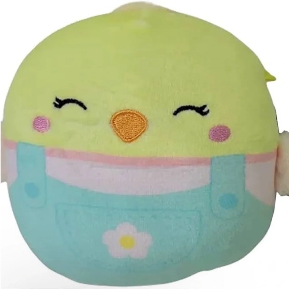 Squishmallows Yellow and Green Chick Plush